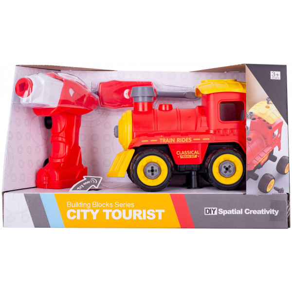 Поїзд з електродвигуном Diy Spatial Creativity LM8073-DZ-1 (6548127)