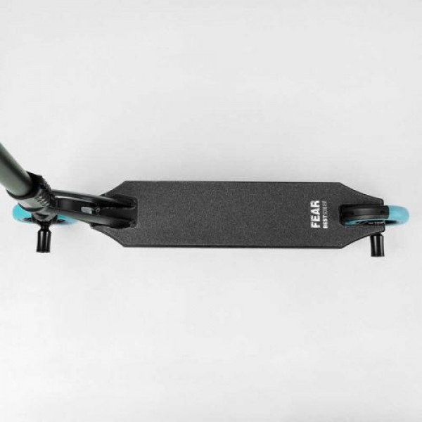 Самокат трюковий "Best Scooter" FEAR, SCS-система, ПЕГИ, алюмінієвий диск та дека, колеса PU, d=115 мм, ширина керма 58 см