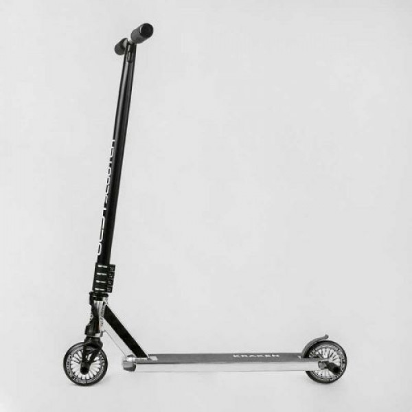 Самокат трюковий "Best Scooter. Kraken" (HIC-система, ПЕГИ, алюмінієвий диск та дека, АНОДОВАНИЙ, колеса PU 110 мм, ширина керма 58 см)