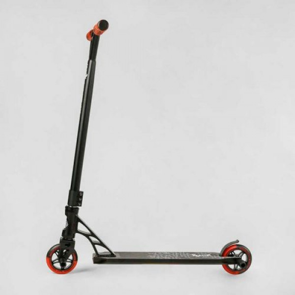 Самокат трюковий "Best Scooter Reactor" (HIC-система, ПЕГИ, алюмінієвий диск та дека, колеса PU, d=110 мм, ширина керма 55 см)