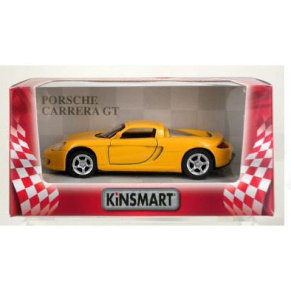 Машинка KINSMART "Porsche Carrera GT" (жовта)
