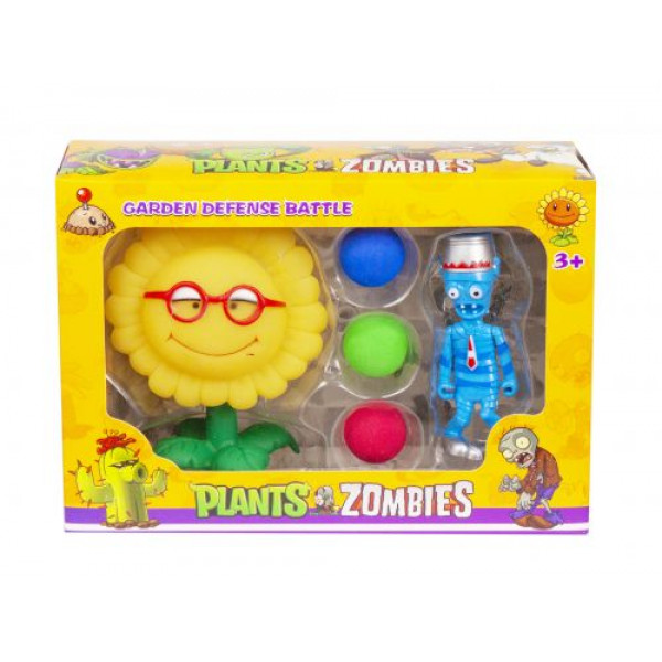 Набір "Plants vs Zombies: Соняшник і зомбі мумія"