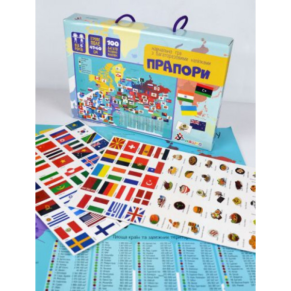 Навчальна гра "Прапори" (укр)