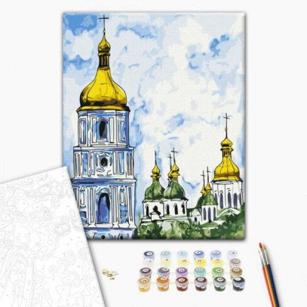 Картина за номерами "Софія Київська © Мазнєва Марина" ★★★