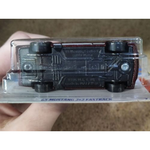 Машинка "Hot wheels: 65 MUSTANG 2+2" (оригінал)