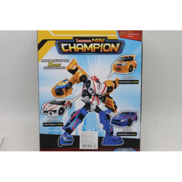 Трансформер "Tobot Champion" (3 машинки)