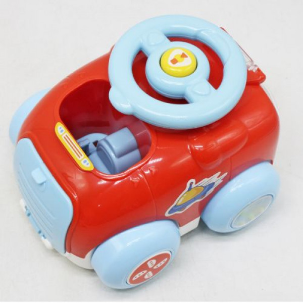 Пластикова машинка "Catapult Car" із запуском (червона)