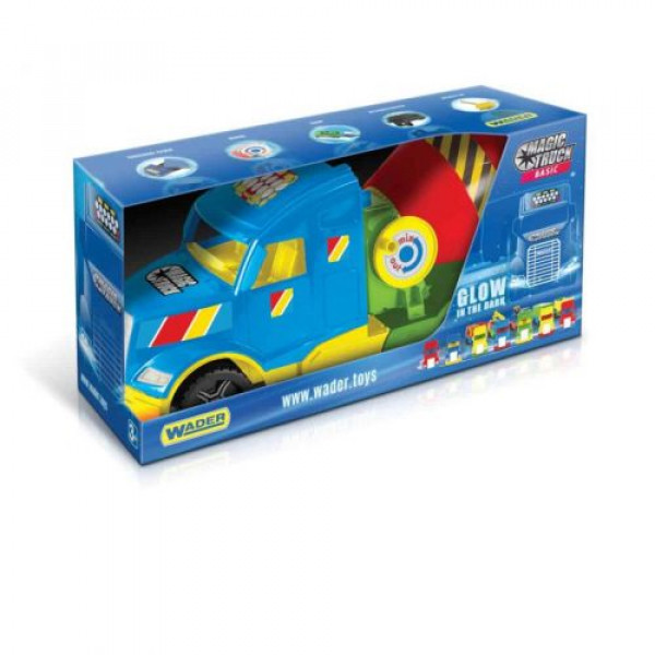 Пластикова машинка "Magic Truck Бетонозмішувач" 60 см