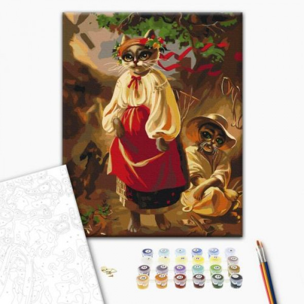 Картина за номерами "Котерина ©Маріанна Пащук" ★★★★
