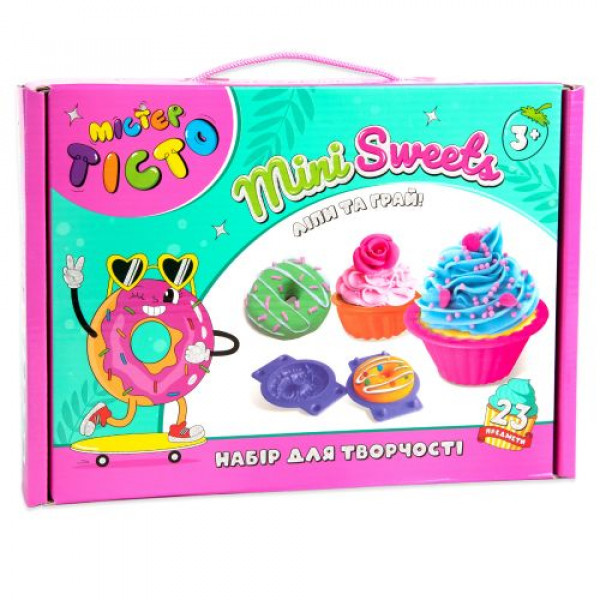 Набір для творчості "Містер тісто: Mini Sweets" (укр)