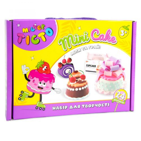 Набір для творчості "Містер тісто. Mini Cake Strateg", укр