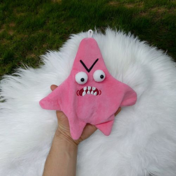 Мʼяка іграшка "Зірочка Angry Star", звук, підсвічування