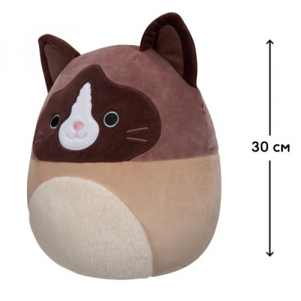 Мʼяка іграшка "Squishmallows: Кіт Вудворд" (30 см)