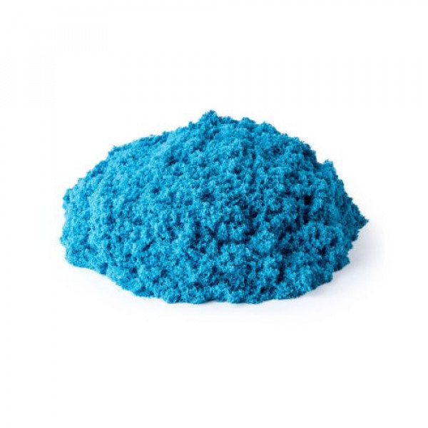 Пісок для дитячої творчості - KINETIC SAND COLOUR (синій, 907 g)