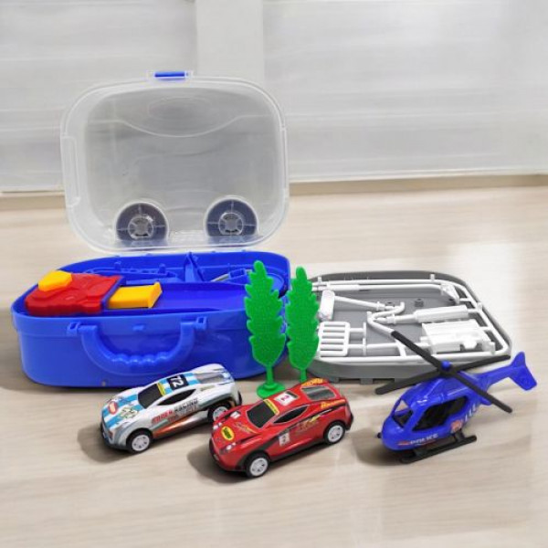 Парковка у валізі "Hot Wheels"