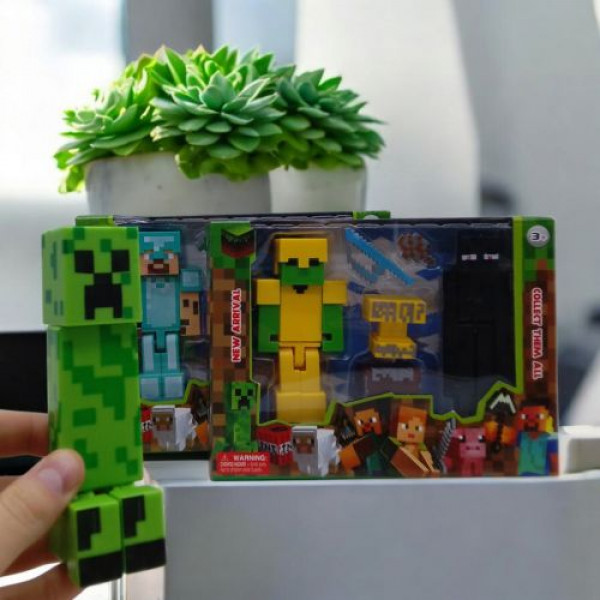Набір фігурок Minecraft з аксесуарами ВИД 2