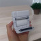 Термопринтер чорно-білий колір друку, Bluetooth, дріт type-C, 1 рулон термопаперу рожевий
