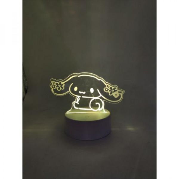 Нічник аніме Sanrio Cinnamoroll, пульт, від мережі і батарейки