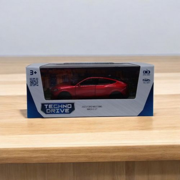 Машинка металева - FORD MUSTANG MACH-E GT 2023 (червоний)