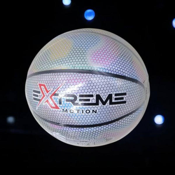 М'яч баскетбольний Extreme motion (білий)
