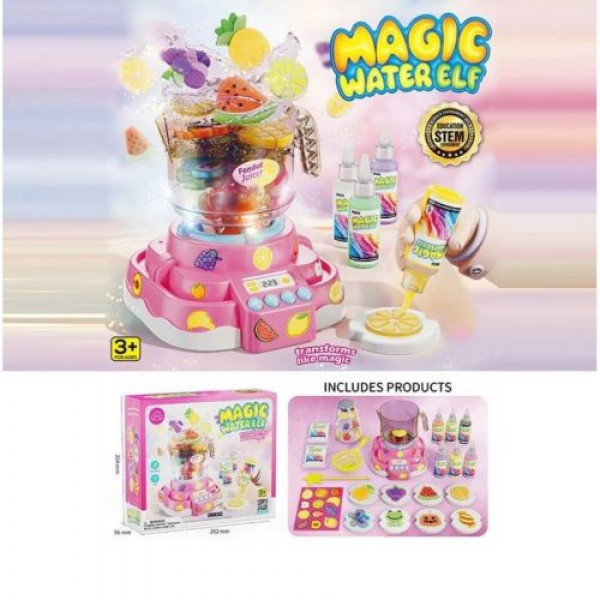 Набір для творчості Magic Water Elf аквагель, форми, варильна поверхня, горщик, ефект закипання, підсвітка, англ
