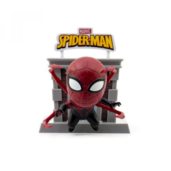 Іграшка-сюрприз з колекційною фігуркою Spider-Man (Tower Series)/ Людина-павук(серія Тауер)