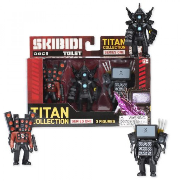 Набір колекційних фігурок Titan 3-Pack, арт. 13003