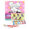 Картина за номерами "L.O.L. Surprise! TroopSurprise Queen Bee With Queen Pup" 40х40 см
