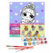 Картина за номерами з фарбами металік "L.O.L. Surprise! TroopSurprise Crystal Queen With Crystal Bunny" 40х40 см