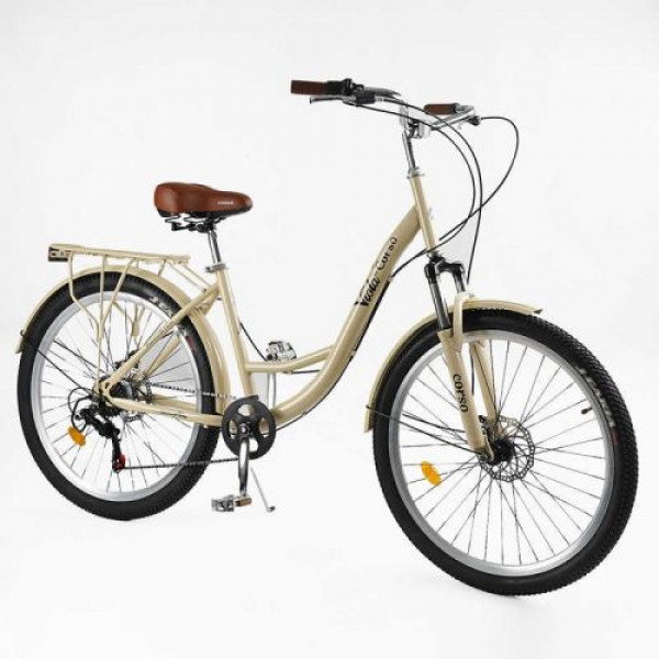 Велоcипед міський Corso «Viola» 26 дюймів VL-26704