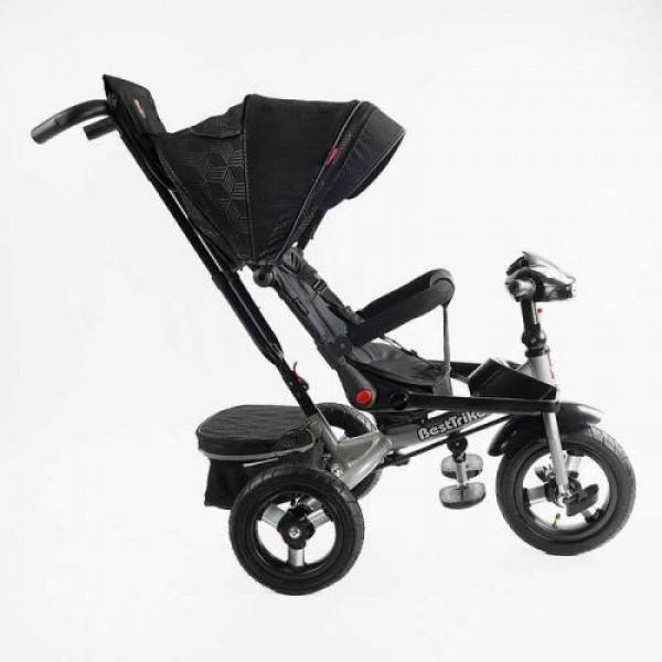 Велосипед "Best Trike" (ПОВОРОТНЕ СИДІННЯ, СКЛАДНЕ КЕРМО, ФАРА МУЗИЧНА З USB,Bluetooth НАДУВНІ КОЛЕСА, ПУЛЬТ ВКЛЮЧЕННЯ СВІТЛА І ЗВУКУ)