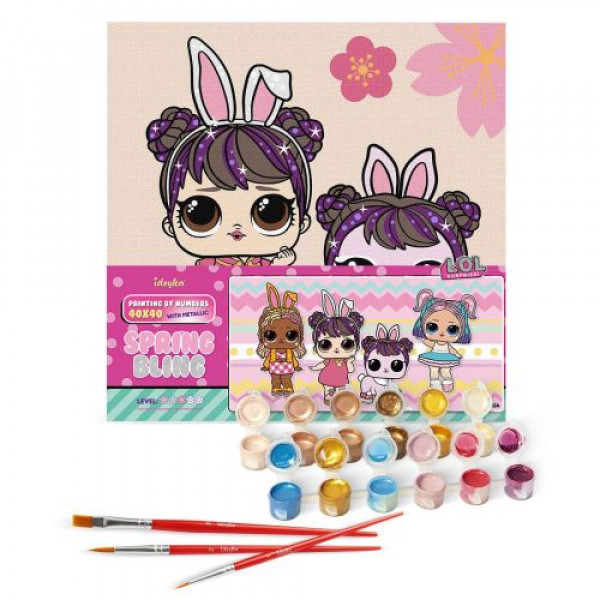 Картина по номерах "L.O.L. Surprise! Chinese New Year Doll & Pet" 40х40 см