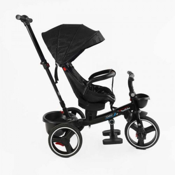 Велосипед 6390 BestTrike Oscar (1) ПОВОРОТНЕ СИДІННЯ, КЕРМО СКЛАДАЄТЬСЯ, КОЛЕСА З ПРОГУМОВАНИМ PU, КОШИК, ТЕЛЕСКОПІЧНА РУЧКА