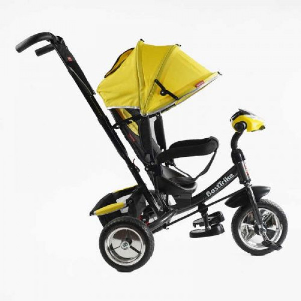 Велосипед 3-х колісний 6588 Best Trike (1) КОЛЕСО ПІНА, d=25см переднє, d=20см задні, фара музична, USB, Bluetooth, в коробці