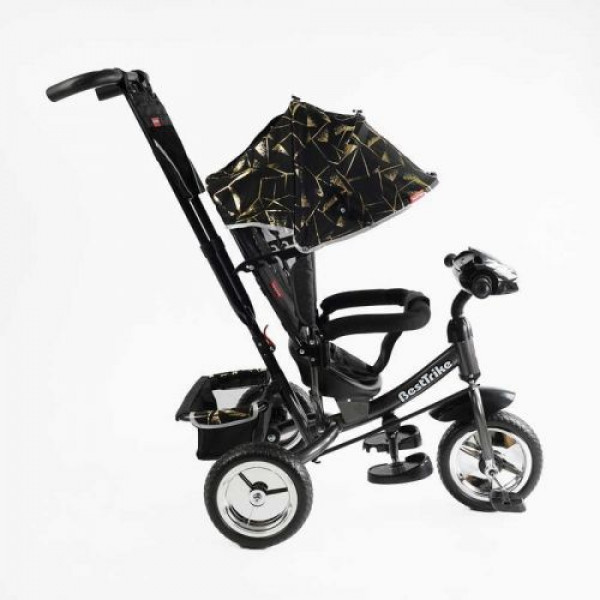 Велосипед 3-х колісний 6588 Best Trike (1) КОЛЕСО ПІНА, d=25см переднє, d=20см задні, фара музична, USB, Bluetooth, в коробці