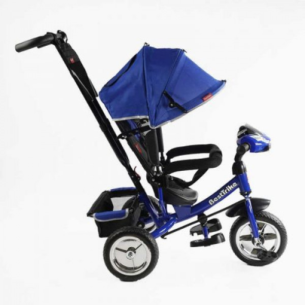 Велосипед 3-х колісний Best Trike (1) КОЛЕСО ПІНА, d=25см переднє, d=20см задні, фара музична, USB, Bluetooth, в коробці