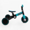 Велосипед 3-х колісний BS-77552 Best Trike (1) колеса EVA переднє 8’’, заднє 6’’, нейлонова рама, трансформується у велобіг, підсвічування, в коробці