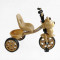 Велосипед 3-х колісний BS-30508 Best Trike (1) колеса EVA переднє 10’’, заднє 8’’, сталева рама, УКР. ОЗВУЧУВАННЯ, кошик, в коробці