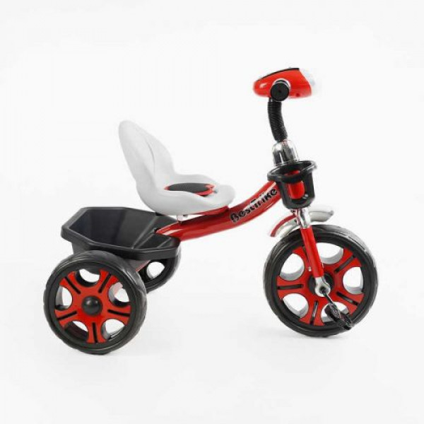 Велосипед 3-х колісний BS-21505 Best Trike (1) колеса EVA переднє 12’’, заднє 10’’, сталева рама, фара з музикою та світлом, кошик, в коробці