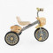 Велосипед 3-х колісний BS-35761 Best Trike (1) колеса EVA переднє 12’’, заднє 10’’, сталева рама, УКР. ОЗВУЧУВАННЯ, світло, 2 кошики, в коробці