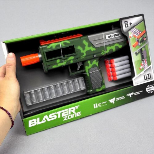 Автомат UZI (стріляє поролоновими кулями) короб. 37,5*22,7*6,5см