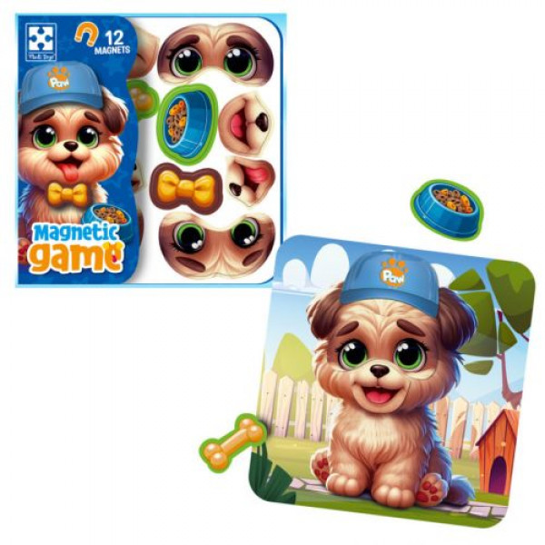 Гра розвиваюча Vladi Toys магнітна "Емоції Песика" (укр)