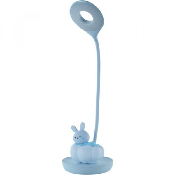 Настільна лампа LED з акумулятором Cloudy Bunny, блакитний