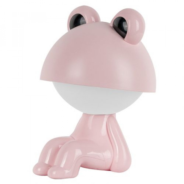 Світильник-нічник LED з акумулятором Cute Froggy, рожевий