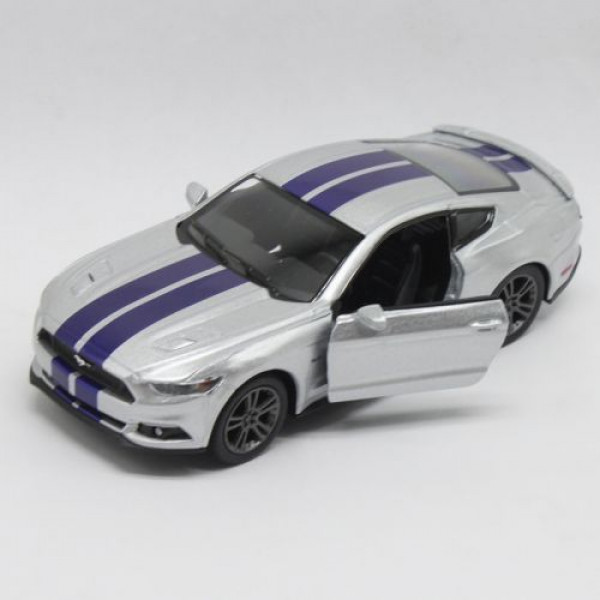 Машинка KINSMART "Ford Mustang GT" (срібляста)
