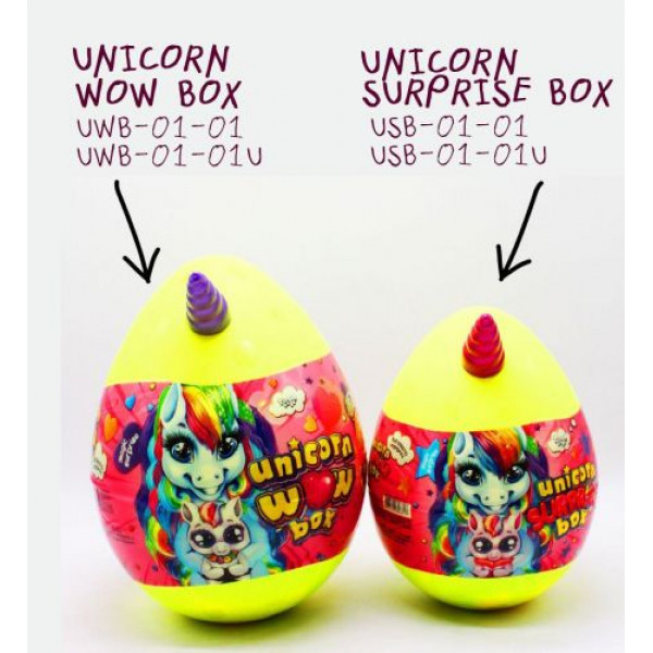 Іграшка-сюрприз "Unicorn WOW Box", укр (фіолетовий)