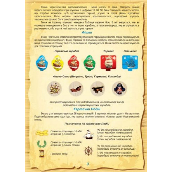 Настільна гра "Пірати"