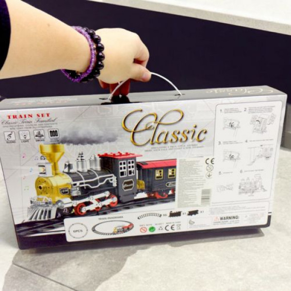 Залізниця "Classc train set", з димом