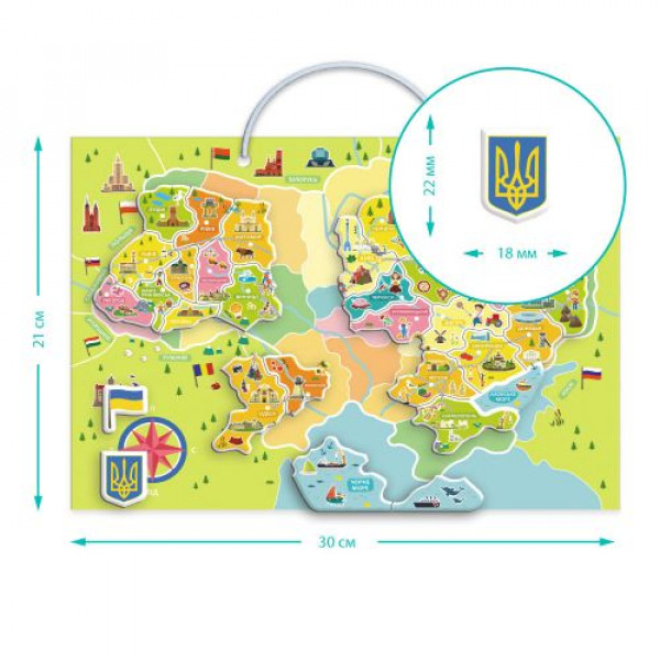 Магнітна мапа України