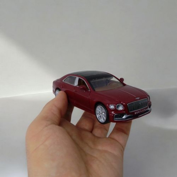 Машинка (електро) металева АВТОПРОМ 1:38 "Bentley Flying Spur Hybrid",батар.,світло,звук,відкр.двері,капот,багаж, заправка
